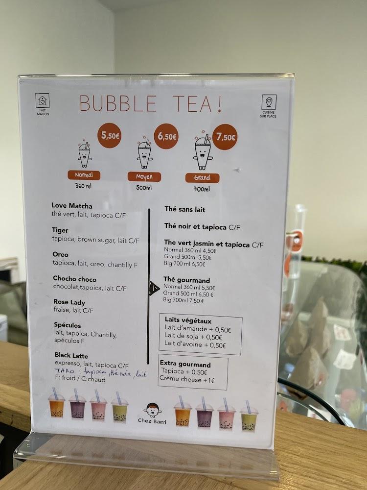 Chez BAMI - Menu Image 1